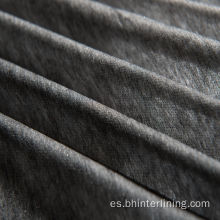 Revestimiento PA de nylon suave interlineado para tejido de traje.
